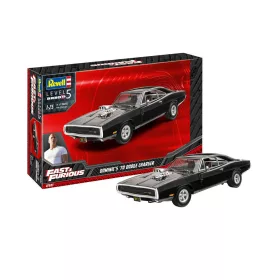   Revell Fast & Furious - Dominic's 1970 Dodge Charger – 1:25 autó makett