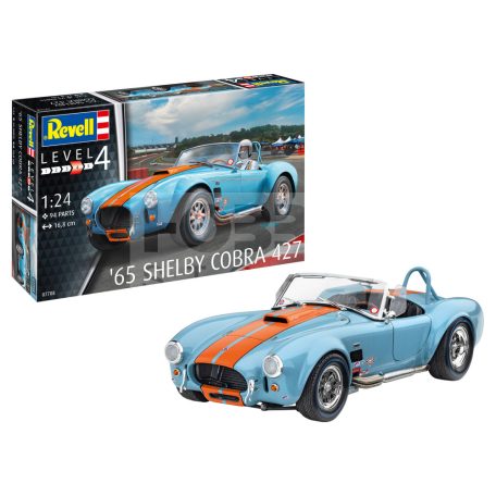 Revell - 65 Shelby Cobra 427 (1:24) autó makett 7708R