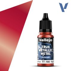   Vallejo True Metallic Metal - Ruby Red Airbrush akrilfesték 77166V