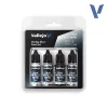 Vallejo True Metallic Metal -  Sterling Silver Paint Set - festékszett 77251V