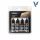 Vallejo True Metallic Metal -  Imperial Gold Paint Set - festékszett 77252V