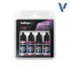 Vallejo True Metallic Metal -  Amethyst Purple Paint Set - festékszett 77255V