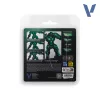 Vallejo True Metallic Metal -  Dusken Green Paint Set - festékszett 77257V