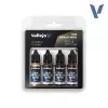 Vallejo True Metallic Metal -  Aged Metal Paint Set - festékszett 77258V