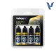Vallejo True Metallic Metal -  Radiant Yellow Set - festékszett 77259V