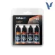 Vallejo True Metallic Metal -  Forged Red Paint Set - festékszett 77260V
