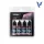 Vallejo True Metallic Metal -  Crimson Magenta Paint Set - festékszett 77261V