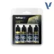 Vallejo True Metallic Metal - Greenish Gold Paint Set - festékszett 77267V
