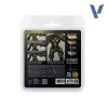 Vallejo True Metallic Metal - Greenish Gold Paint Set - festékszett 77267V