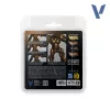 Vallejo True Metallic Metal - Arcane Gold Paint Set - festékszett 77268V