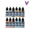 Vallejo Fantasy - True Metallic Metal Starter Set festékszett 77272V
