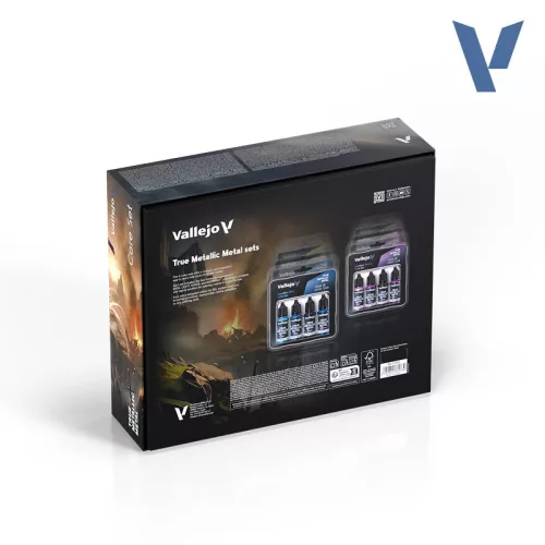 Vallejo Fantasy - True Metallic Metal Core Set festékszett 77273V