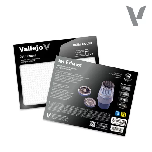 Vallejo Metal Color - Jet Exhaust - festékszett 77602V