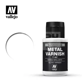   Vallejo Metal Color Gloss Metal Varnish 32 ml - metál lakk 77657V
