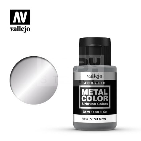 Vallejo Metal Color Silver 32 ml - akrilfesték 77724V