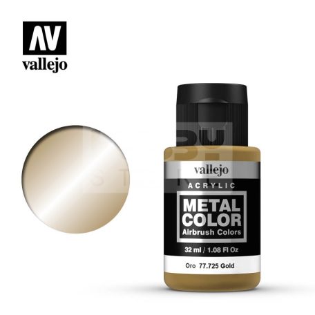 Vallejo Metal Color Gold 32 ml - akrilfesték 77725V