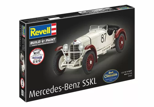 Revell Starter Kit Mercedes-Benz SSKL – 1:32 autó makett