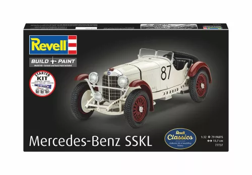 Revell Starter Kit Mercedes-Benz SSKL – 1:32 autó makett