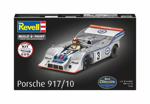 Revell Starter Kit Porsche 917/10 – 1:32 versenyautó makett