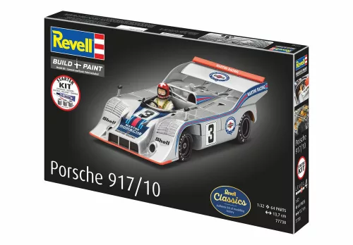 Revell Starter Kit Porsche 917/10 – 1:32 versenyautó makett