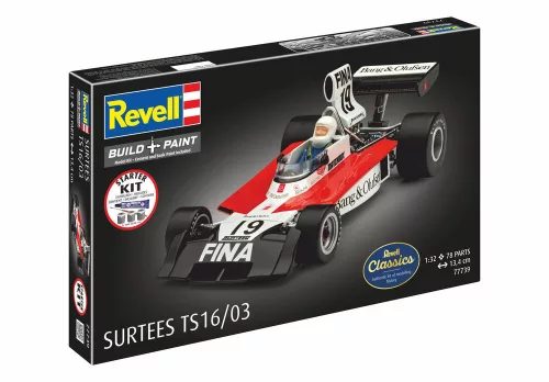 Revell Starter Kit Surtees TS16/03 – 1:32 versenyautó makett
