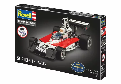 Revell Starter Kit Surtees TS16/03 – 1:32 versenyautó makett