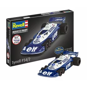  Revell Starter Kit Tyrrell P34/2 6-Wheeler – 1:32 versenyautó makett