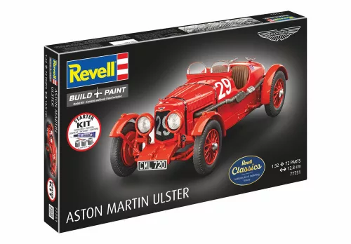 Revell Starter Kit Aston Martin Ulster – 1:32 autó makett