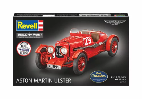 Revell Starter Kit Aston Martin Ulster – 1:32 autó makett