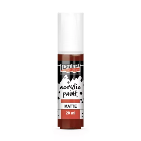 Pentart Matt bordó színű akrilfesték - hobbi festék 20 ml 78