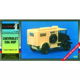   Plus Model Chevrolet C8A HUP Umbauset für Italeri Bausatz - átalakító készlet
