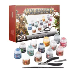Warhammer Age of Sigmar: Paints + Tools Set 
