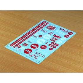  Matho Models Window Stickers SALE – matrica- és jelzéskészlet
