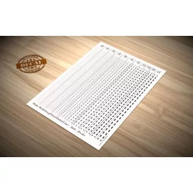 Matho Models Decal Dashed Lines - black – matrica
