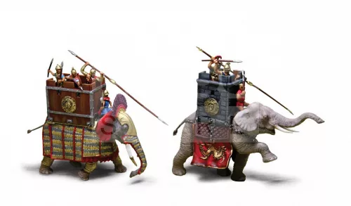 Zvezda War Elephants makett 1:72 (8011Z)
