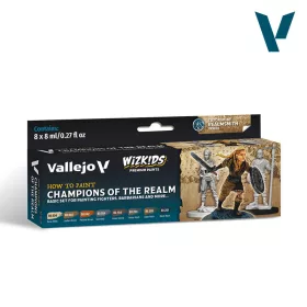 Vallejo WizKids Champions of the Realm - festékszett 80250V