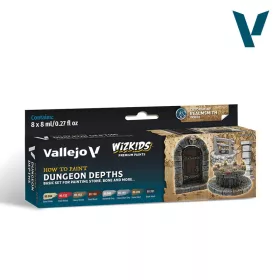 Vallejo WizKids Dungeon Depths - festékszett 80251V