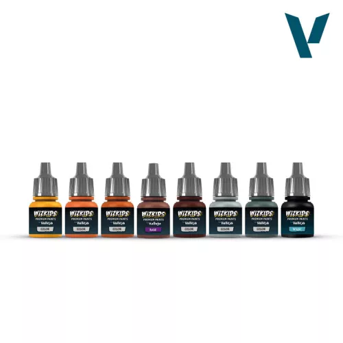 Vallejo WizKids Wood & Steel - festékszett 80256V