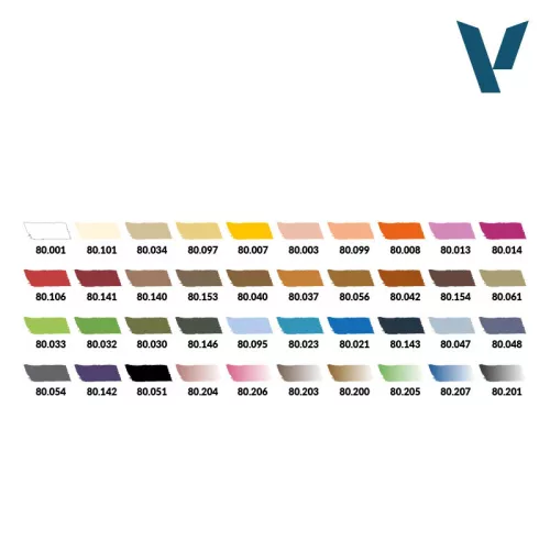 Vallejo WizKids Basic Starter Case - festékszett 80260V