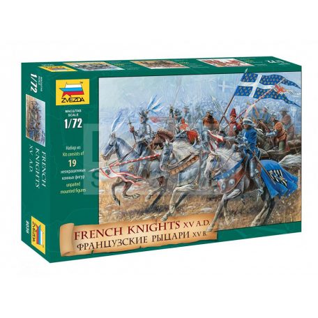 Zvezda French Knights makett 1:72 (8036Z)