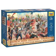 Zvezda French Voltigeurs Elite /1805-13/ makett 1:72 (8042Z)