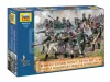 Zvezda Russ.Heavy Artillery w/Crew (1812-1814) makett 1:72 (8045Z)