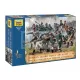 Zvezda Russ.Heavy Artillery w/Crew (1812-1814) makett 1:72 (8045Z)