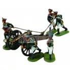 Zvezda Russ.Heavy Artillery w/Crew (1812-1814) makett 1:72 (8045Z)