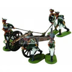   Zvezda Russ.Heavy Artillery w/Crew (1812-1814) makett 1:72 (8045Z)