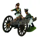 Zvezda Russ.Heavy Artillery w/Crew (1812-1814) makett 1:72 (8045Z)