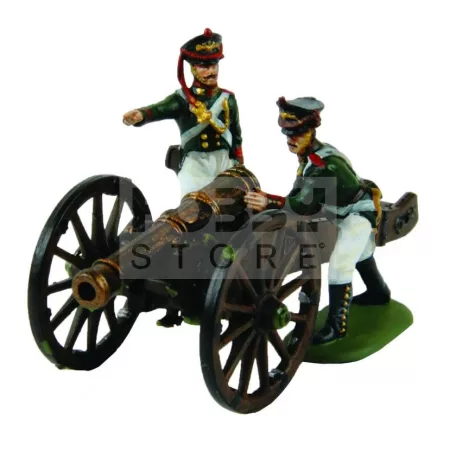 Zvezda Russ.Heavy Artillery w/Crew (1812-1814) makett 1:72 (8045Z)