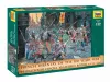Zvezda French Infantry  Of The 100 Years War makett 1:72 (8053Z)
