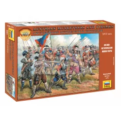   Zvezda Austrian Musketeers and Pikemen XVII. Century makett 1:72 (8061Z)