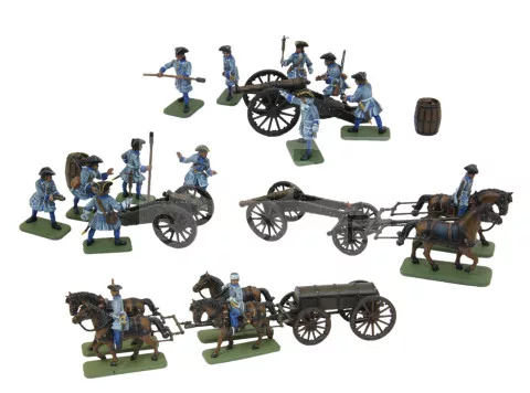 Zvezda Swedish Artillery Charles XII makett 1:72 (8066Z)